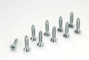 GF-0176-014 - Self-tapping countersunk screw - 4 - 2X19 - Galvanized Steel (10)