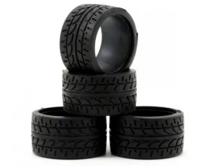 Kyosho Miniz Racing Radial Tyres 30 Shore - Wide (4)