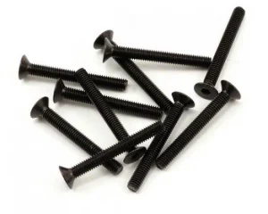 Team Durango Flat Head Hex CS Screw 3x25mm (6)