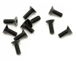 Team Durango Flat Head Hex CS Screw 3x8mm (6)