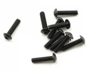 Team Durango Button Head Hex Screw 3x12mm (6)