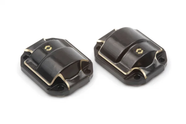 Brass Diff Cover (Black/2pcs)