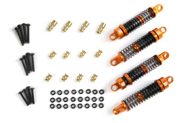 Aluminium Oil-Filled Shock Set (Assembled/4pcs)