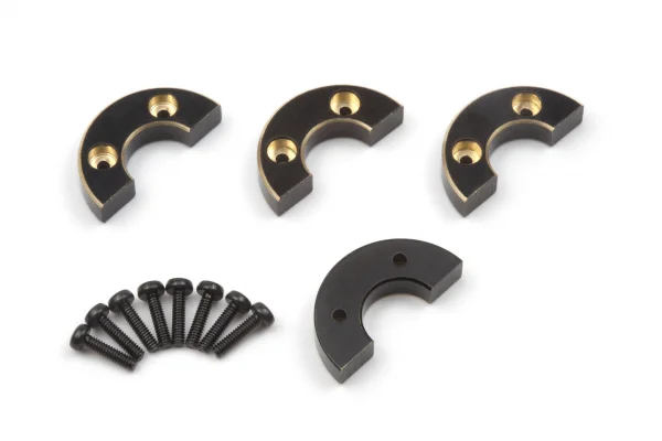 Steering Block Weight Set (Brass/4pcs) — image 1 of 2