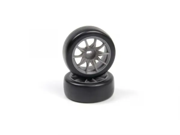TSMK5-10 Drift Wheel/Tire Set 22x11mm (Grey/4pcs) — image 3 of 5
