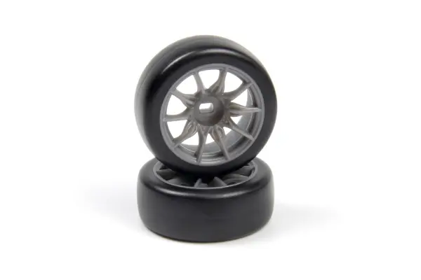 TSMK5-10 Drift Wheel/Tire Set 22x11mm (Grey/4pcs) — image 6 of 6