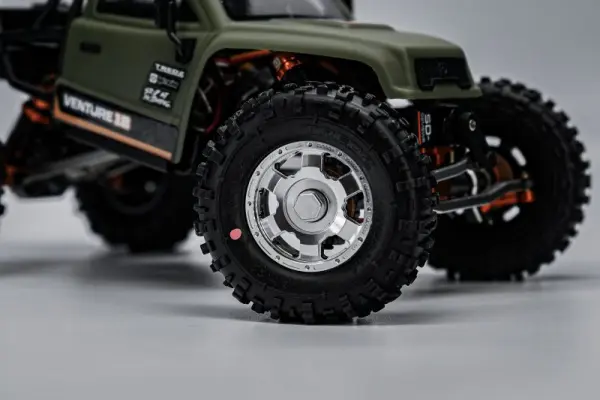 CC-6 Aluminium Wheel 1.3in (Silver/4pcs) &mdash; image 2 of 7