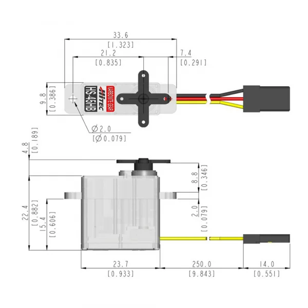 HS45HB Bulk Box(20pcs Servo In Box)