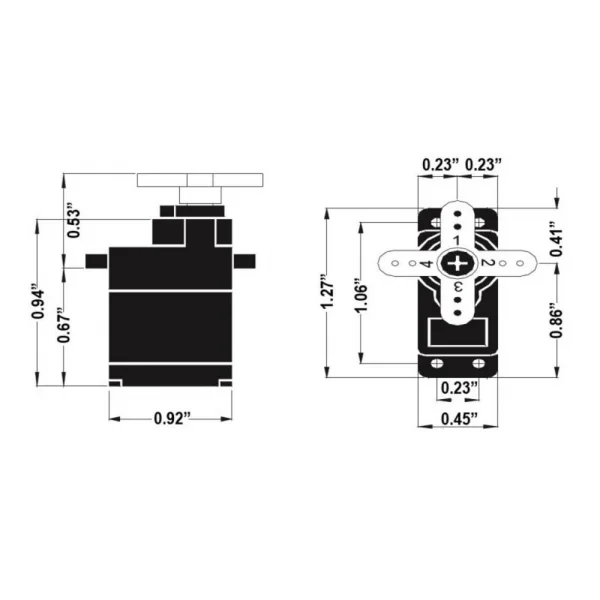 HS65HB Bulk Box (20pcs Servo In Box)