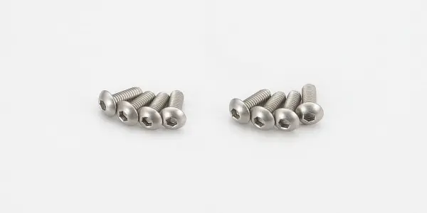Kyosho Hex Titan Button Screws 3X8mm (8) — image 3 of 3