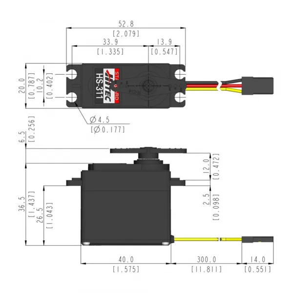 Hitec HS311 Standard Servo