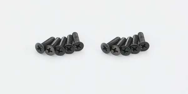 Kyosho Flat Head 4X15mm Metallic Screws (10) — image 3 of 3