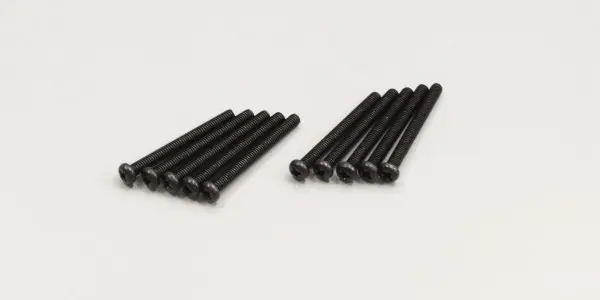 Kyosho Round Head 2.6X25mm Metallic Screws (10) — image 3 of 3