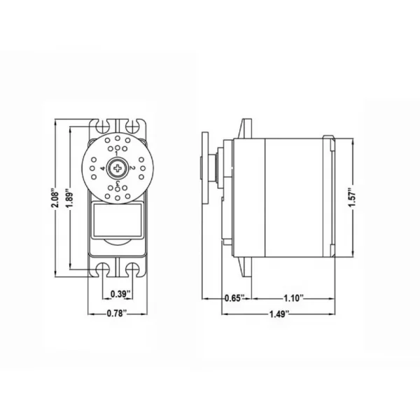 Hitec HS485HB Std Servo Deluxe Dual BB