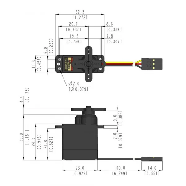 HS5070MH HV Digital Ultra Torque Feather