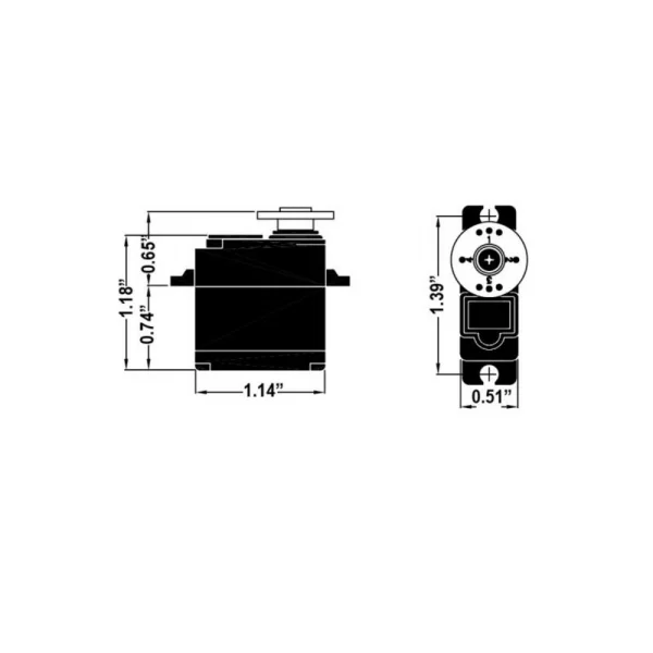 Hitec HS5085MG Digital Mighty Micro Servo