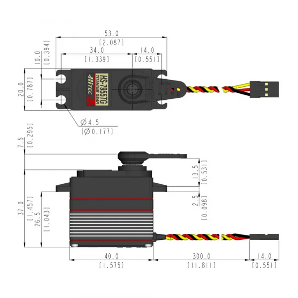 Hitec HS7955Tg G2 Premium Super Torque Digital
