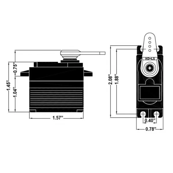 Hitec HS7954SH G2 Premium HV Super Torque 7.4v