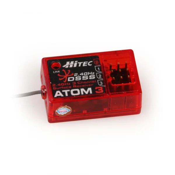 Hitec Atom 3 2.Ghz 3ch Dsss Micro Receiver (29324)