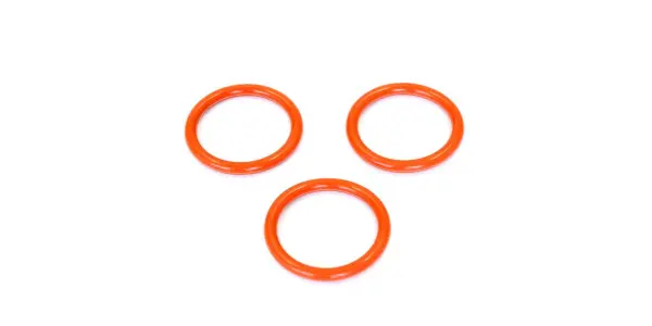 Kyosho Silicone O-Ring (P18/Orange) (3) &mdash; image 4 of 4