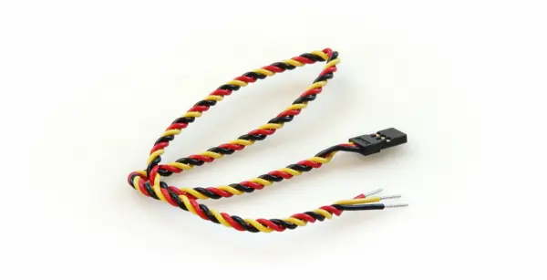 Hitec S Twisted H/d Gold Pin Servo Connector &mdash; image 2 of 2