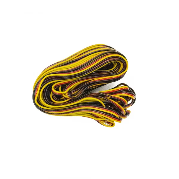 Hitec 3 Color Heavy Gauge Servo Wire 50ft (15.24m) &mdash; image 2 of 2