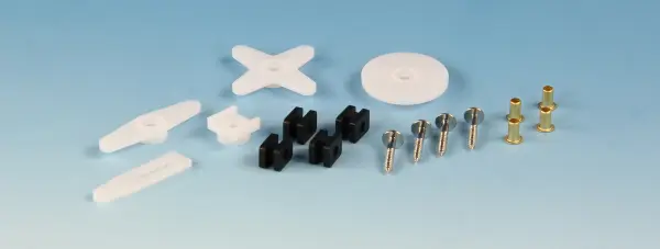 Hitec Std Servo Horn & Hardware (HS225/300/etc &mdash; image 2 of 2