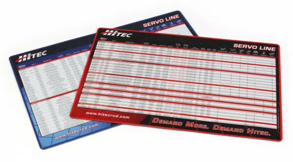 Servo Mat Application Chart — image 4 of 4
