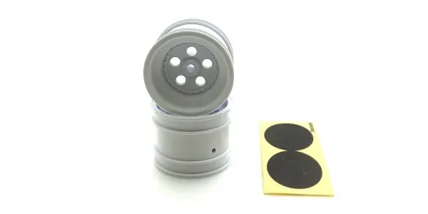 Kyosho Rear Wheel (2) Tomahawk - White — image 3 of 3
