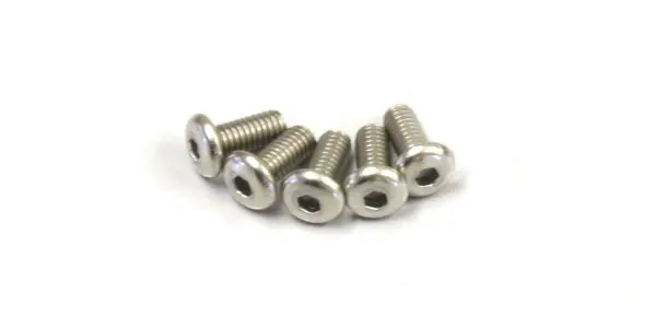 Kyosho Hex Button Screws 2.6X6mm (5) Titanium — image 5 of 5