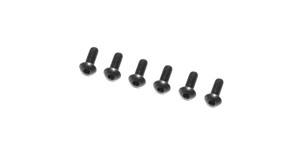 Kyosho Hex Button Screws 4X12mm (6) &mdash; image 4 of 4