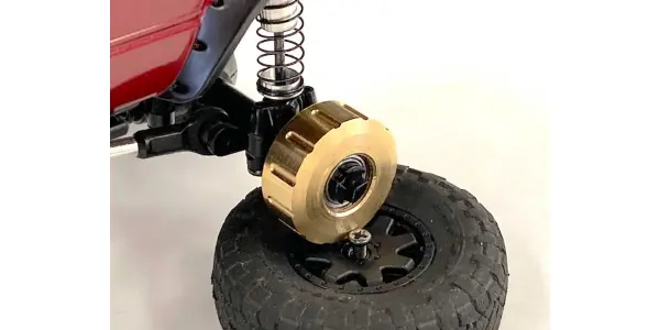 KYOSHO Brass Rear Axle Cap Mini-Z 4X4 MX01 (2) — image 4 of 4