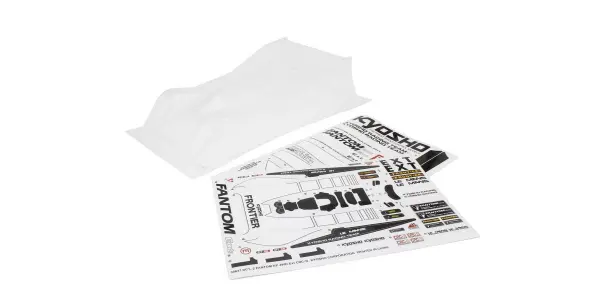 Clear Bodyshell 1:12 Kyosho EP Fantom 4WD Ext CRC-II &mdash; image 3 of 3