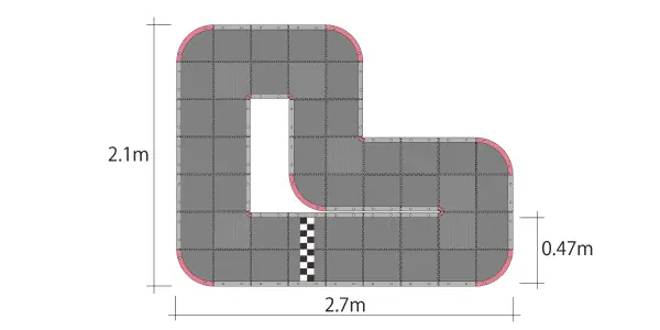 Kyosho Mini-Z Grand Prix Circuit30 Urethane (48pcs - 30x30) &mdash; image 4 of 5