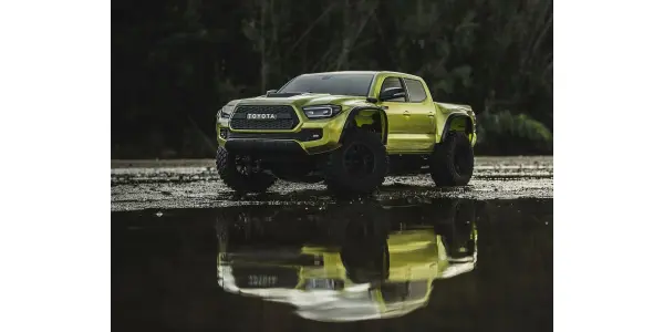 Kyosho KB10L VE Toyota Tacoma TRD Pro - Electric Lime — image 6 of 6