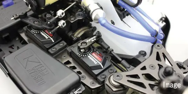 Aluminium Steering Servo Horn Kyosho Inferno MP10 (Futaba-18.5mm) &mdash; image 2 of 2