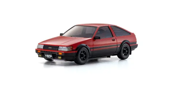 Kyosho Autoscale Mini-Z Toyota Corolla Levin AE86 Red-Black (MA020) &mdash; image 4 of 4