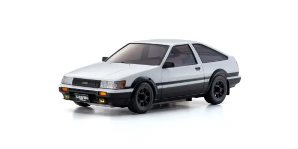 Kyosho Autoscale Mini-Z Toyota Corolla Levin AE86 White-Black (MA020) &mdash; image 3 of 3