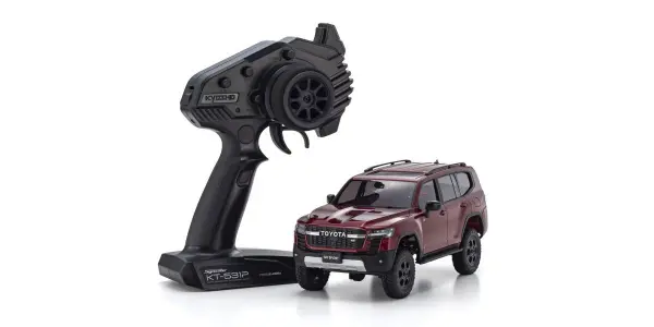 Kyosho Mini-Z 4X4 MX-01 Toyota Land Cruiser GR Sport Dark Red Mica (KT531P) — image 5 of 6