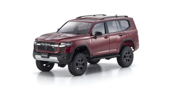 Kyosho Mini-Z 4X4 MX-01 Toyota Land Cruiser GR Sport Dark Red Mica (KT531P) — image 6 of 6