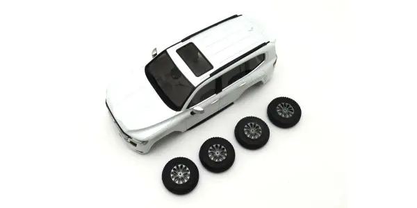 Kyosho Bodyshell Toyota Land Cruiser 300 Black Mini-Z 4X4 MX01 — image 3 of 3