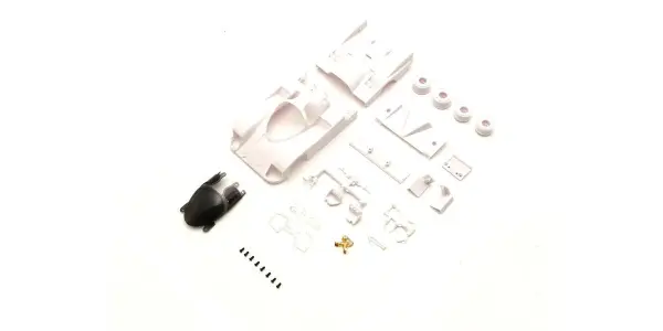 Kyosho Bodyshell Porsche 962 C Coupe LH Mini-Z + 2WD Rims (White Body) — image 3 of 3
