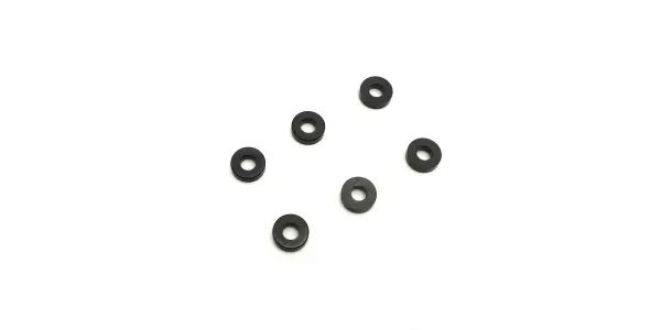 Kyosho Black Anodized Washer 3x7x2mm. (6) — image 2 of 2
