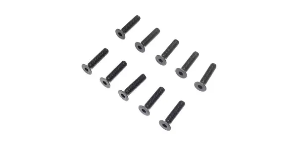 Kyosho Hex Flat Head Screws 3x14mm (10) — image 3 of 3
