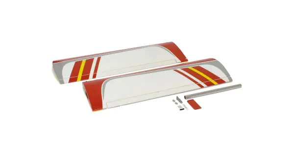 Kyosho Calmato Alpha 40 Trainer-Sports Red Main Wing Set — image 2 of 2