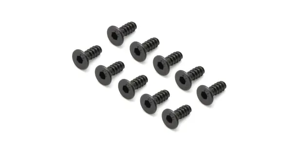 Kyosho TP Hex Flat Head Screws M3x8mm (10) — image 3 of 3