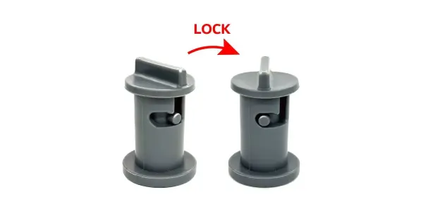 Kyosho Mini-Z Carpet Track 50 90-Degree Fence Set (8pcs) — image 4 of 4