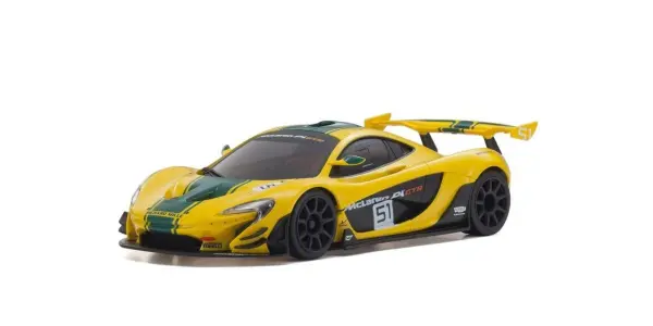 Kyosho Mini-Z MR04 RWD McLaren P1 GTR Yellow/Green (W-MM/KT531P) — image 6 of 6