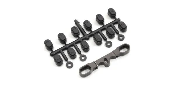Kyosho Lazer ZX7.5 Aluminium Rear Suspension Holder (RR) &mdash; image 2 of 3