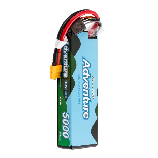 Gens Ace Adventure G-Tech 5000mAh 2S 60C LiPo Battery - XT60